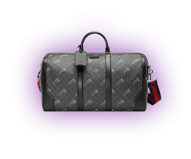 Gucci Bestiary ccarry-on <br> duffle with tigers