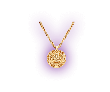 Versace Large Medusa<br>Medallion Necklace